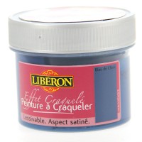 Peinture à craqueler Libéron couleur Bleu de Chine 125 ml