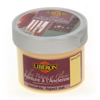 Peinture à l'ancienne Libéron couleur Jaune Jinko 125 ml