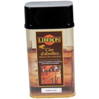 Cire d'abeille liquide 1L chêne clair Libéron