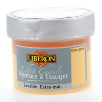 Peinture à essuyer Libéron couleur Ocre Jaune 125 ml