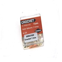 Crochets à tableau acier laitonné COGEX