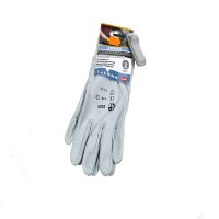 Gants blancs tout cuir COGEX