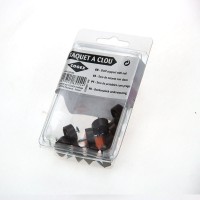 Taquet à clou plastique x10 COGEX