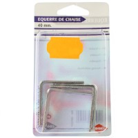 Équerre de chaise 40 mm 4 pièces COGEX