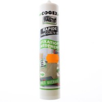 Mastic colle néoprène beige 300 ml COGEX