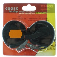 2 sangles polypropylène à boucle autobloquante 2,5 m COGEX