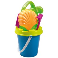 Seau de plage avec tamis et accessoires