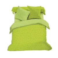 Housse de couette Carapace 220x240cm + 2 Taie 65x65cm
