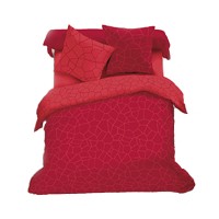 Housse de couette Red 220x240cm + 2 Taie 65x65cm