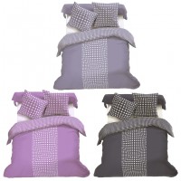 Housse de couette Cartouche 220x240 + 2 Taie 65x65cm