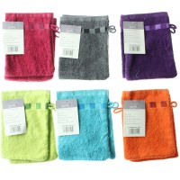 2 Gants de toilette 16x21cm