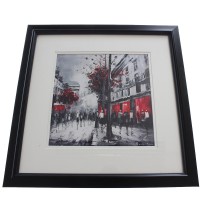 Cadre Town Rue Principale 30x30cm