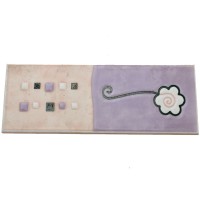 Frise listel Cenefa Gardenia Lila 20 x 7,5 cm