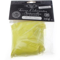 Terres colorantes naturelles en poudre Ocre jaune citron 250gr