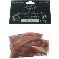 Terres colorantes naturelles en poudre Ocre rouge 3 x 50gr