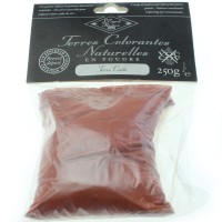 Terres colorantes naturelles en poudre terre cuite 250gr