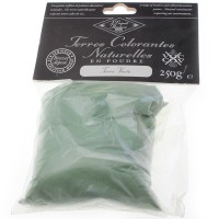 Terres colorantes naturelles en poudre terre vert 250gr