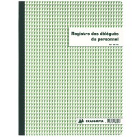 Registre des délégués du personnel Exacompta
