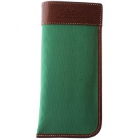 Étui à lunettes LONGCHAMP souple vert