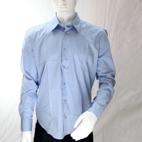 Chemise bleu d'entreprise Milano