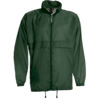 Coupe-vent unisexe vert olive Sirocco